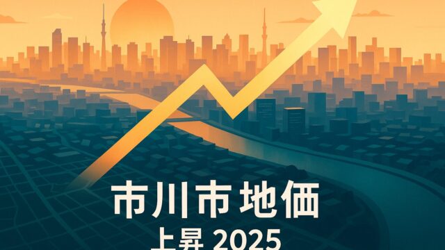 【2025年最新版】市川市の地価が37％上昇！再開発×外環道で加速する不動産投資チャンス
