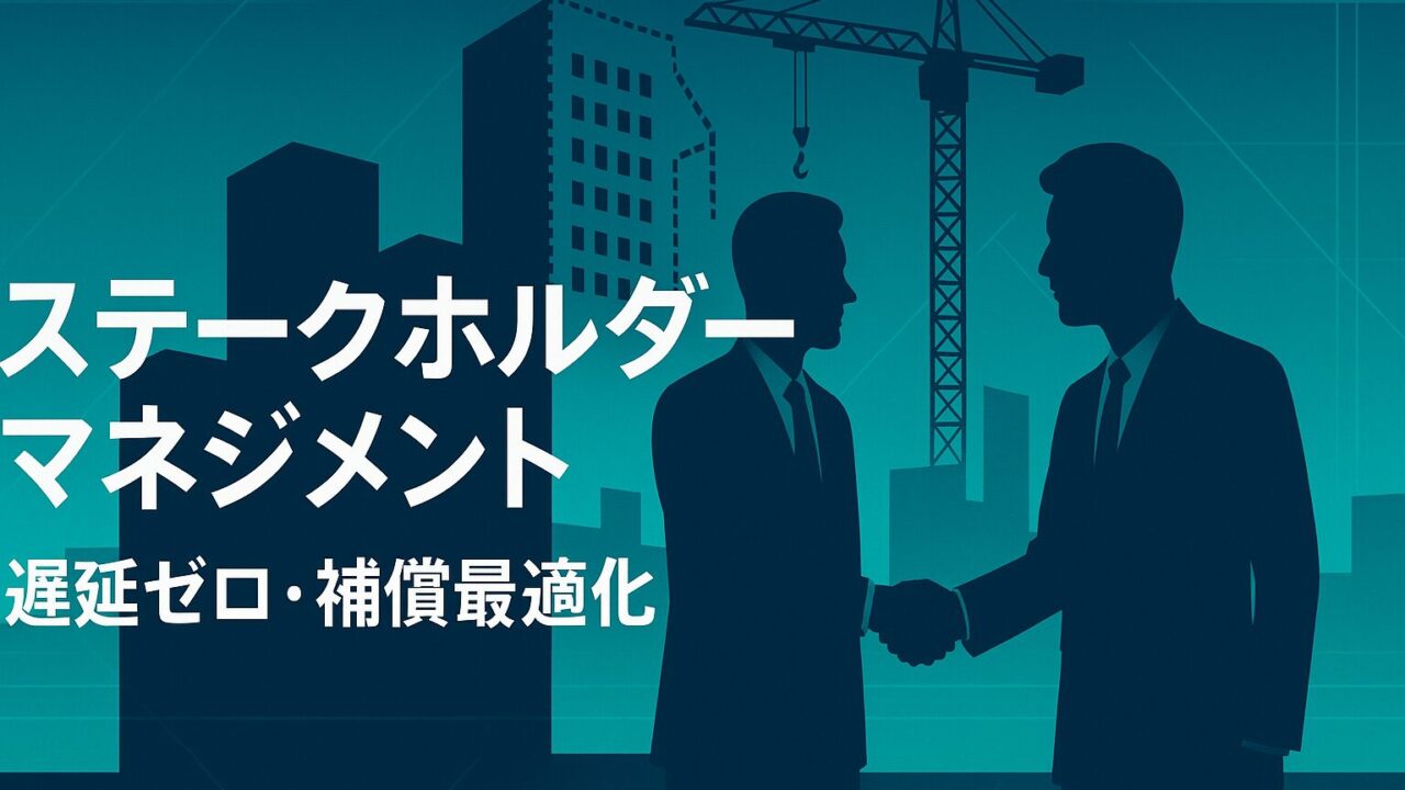 ステークホルダーマネジメント完全ガイド・ビル解体の成否はテナント対応で決まる！遅延ゼロ・補償最適化を実現する
