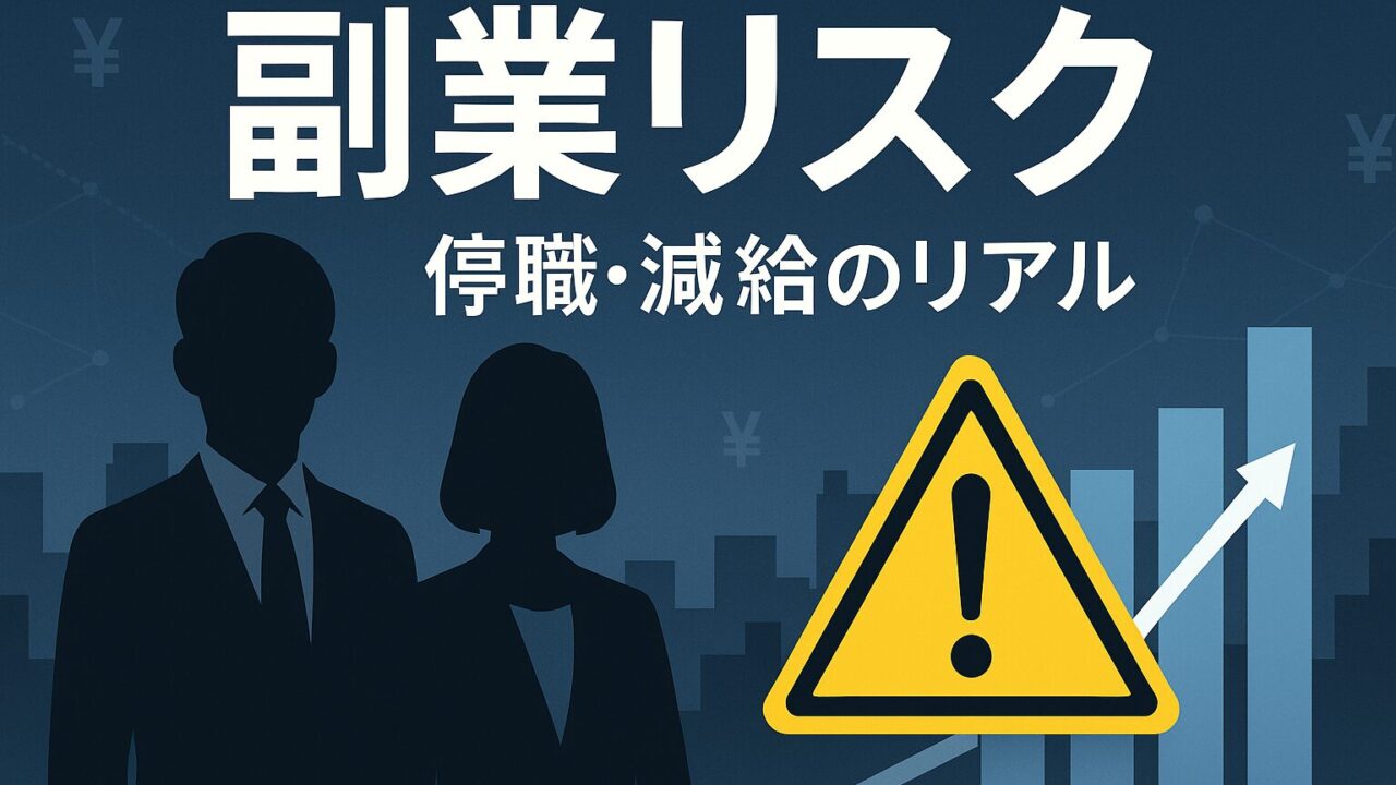 公務員の副業リスク完全ガイド──発覚経路TOP5と停職・減給のリアル