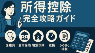 ファイナンシャルプランナー試験【所得控除】完全攻略ガイド──医療費・生命保険・地震保険・雑損・ふるさと納税を一気にマスター
