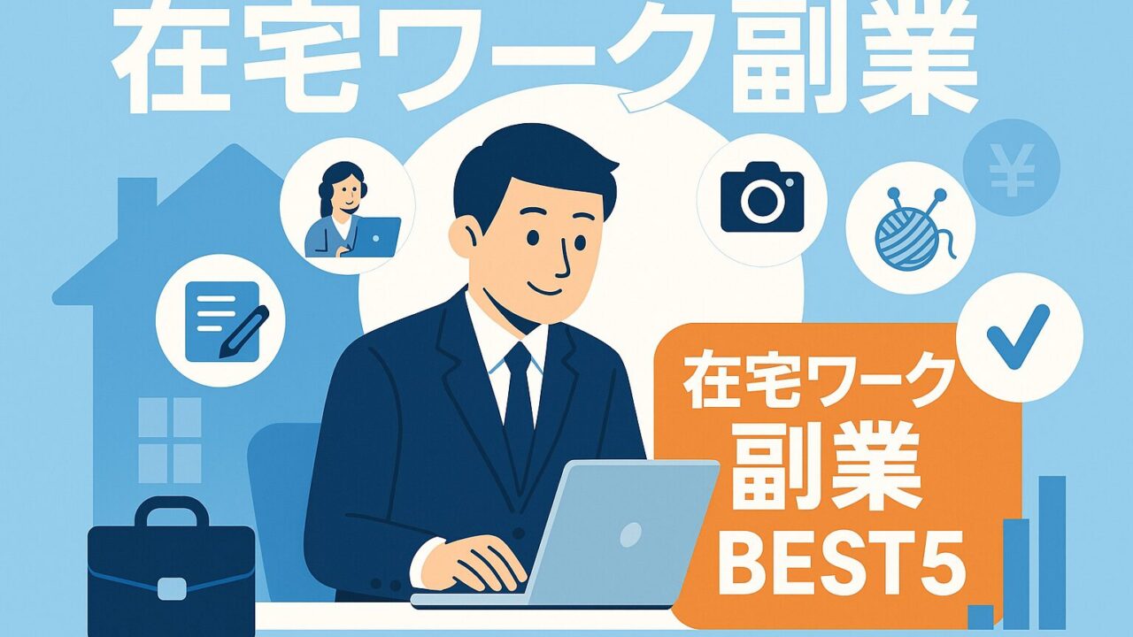 【2025最新版】公務員でも安心！在宅ワーク副業おすすめ5選──許可の取り方と月収相場を徹底解説