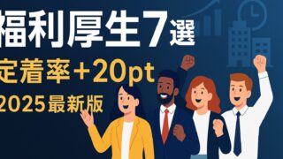 【2025最新版】外国人スタッフ定着率＋20ptを実現する“福利厚生7選”とROI徹底解説