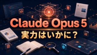 Claude Opus 5の実力を解説する記事のアイキャッチ